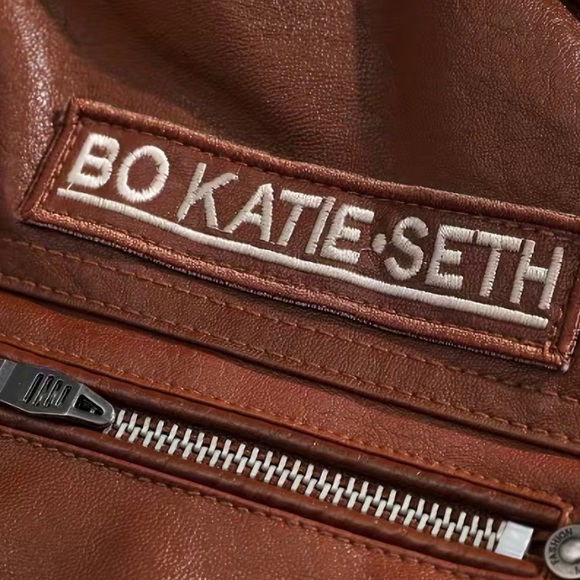 Kate Seth Faux leather motorcycle jacket XXL For Men in Great Condition! - Picture 4 of 7